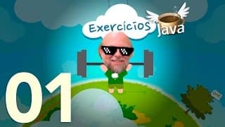 Exercícios de Java #01 - Curso de Java para Iniciantes